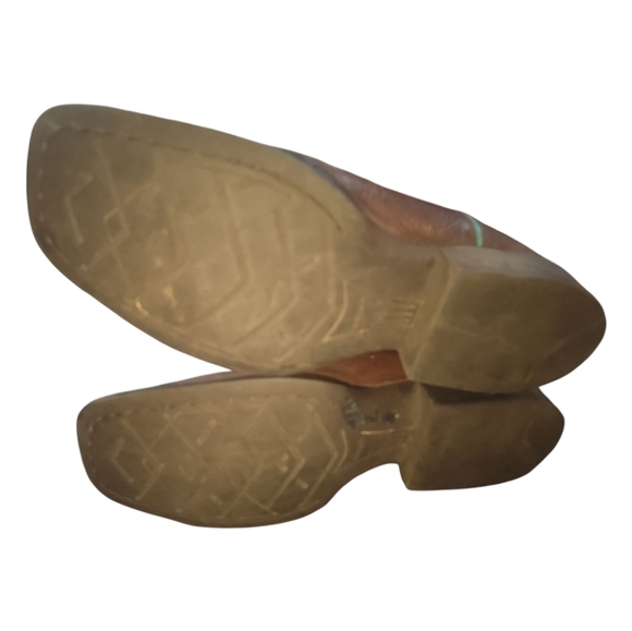 Ariat quincy rodeo collection cowboy cowgirl Boots 6 Brown Red rose horse - Picture 3 of 7